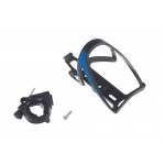 Košík na fľašu s vodou BETO BC-110C Čierno-Modrý